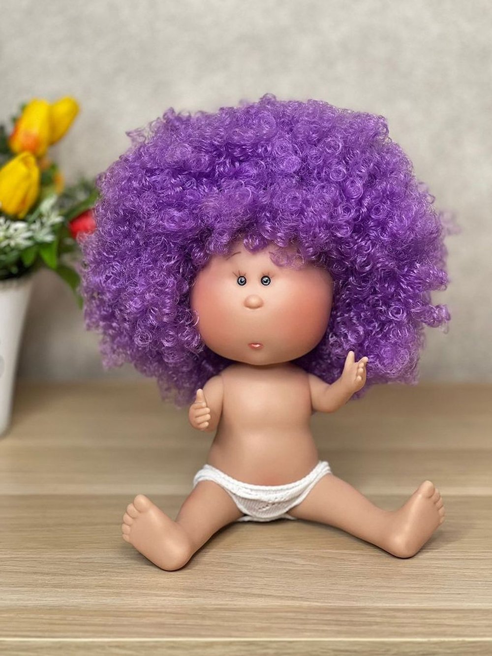 Кукла Nines виниловая 30см MIA без одежды (3000W43)