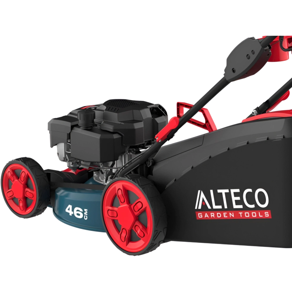 Газонокосилка бензиновая ALTECO GLM 45-46 MSQ: 4.5 л.с., нож 46 см, 84120