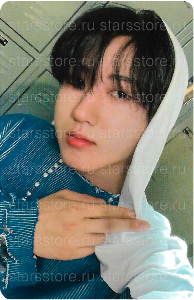 Фотокарта Changbin Stray Kids ROCK-STAR (Apple Music)