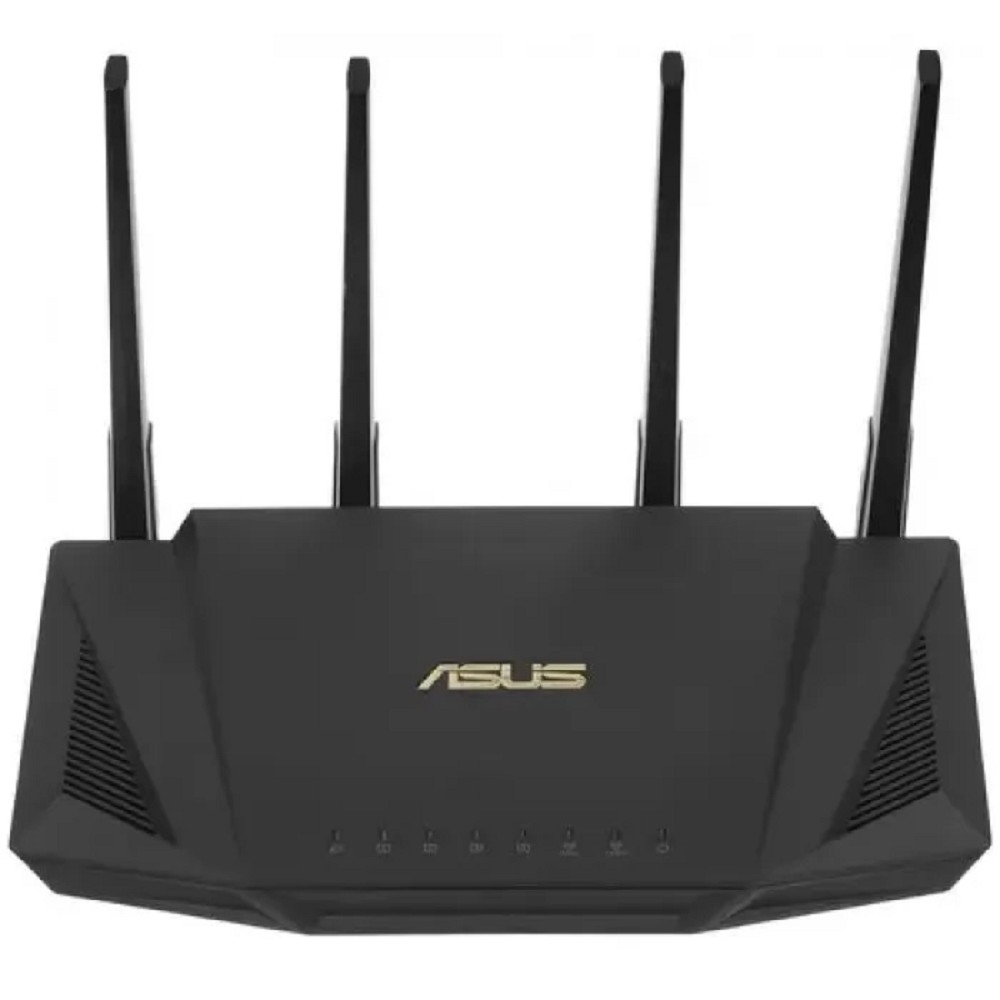 Маршрутизатор Роутер беспроводной ASUS RT-AX58U v2 4 LAN, 1000 Мбит / с, 4 (802.11n), 5 (802.11ac), 6 (802.11ax), 1 x USB 3.1, 3G, 4G / LTE, IPv6