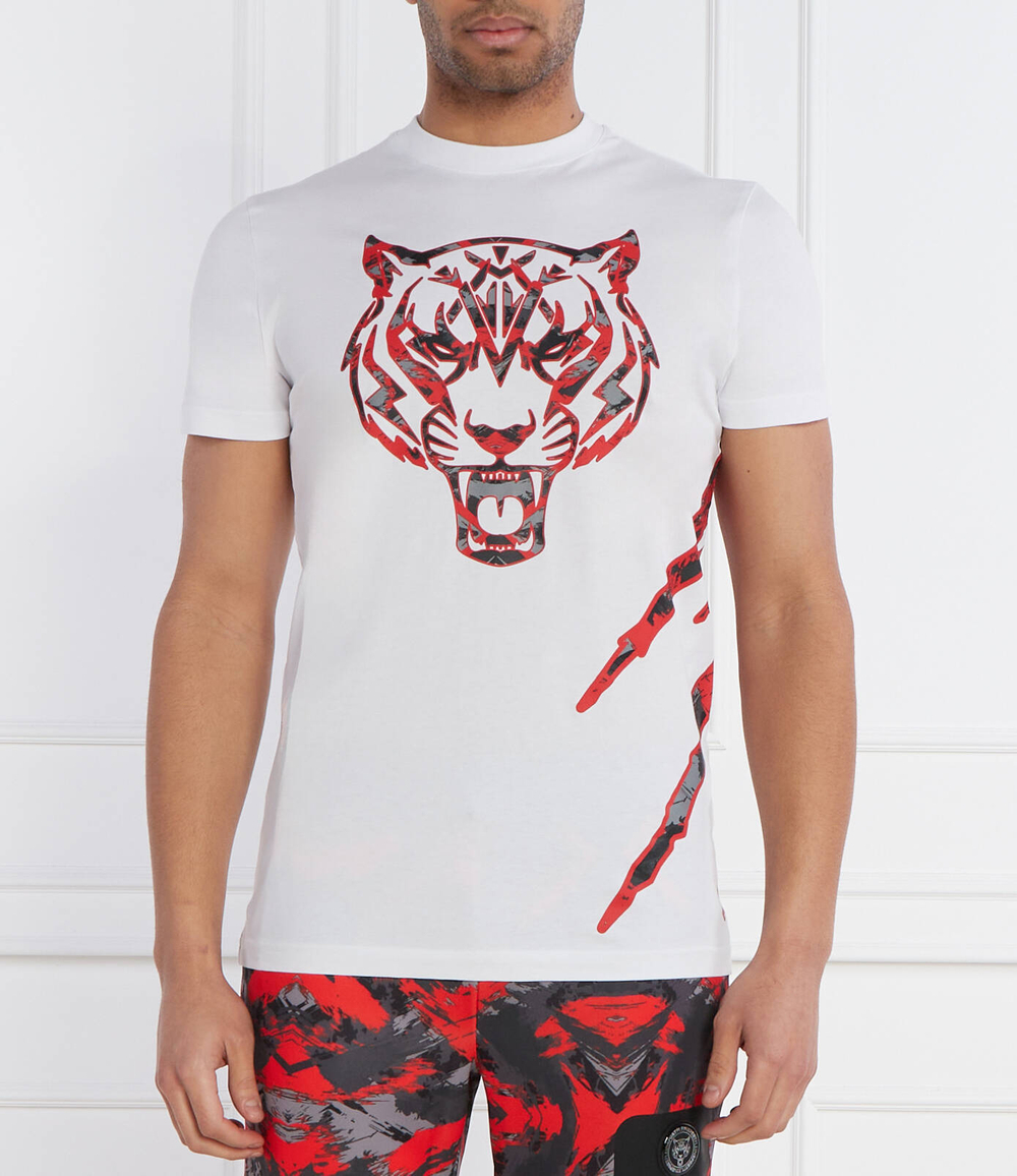 Футболка Tiger Plein Sport - белый(MTK6894 SJO001N)