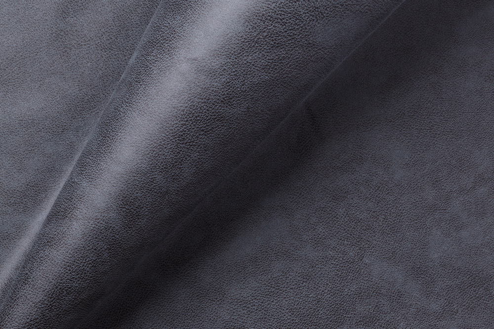 Мебельная ткань Плутон 101 Черно-серый (Искусственная замша)