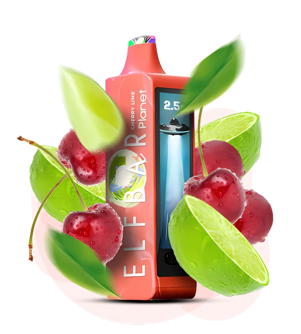 Elf Bar Planet 25000 - Cherry Lime (5% nic)