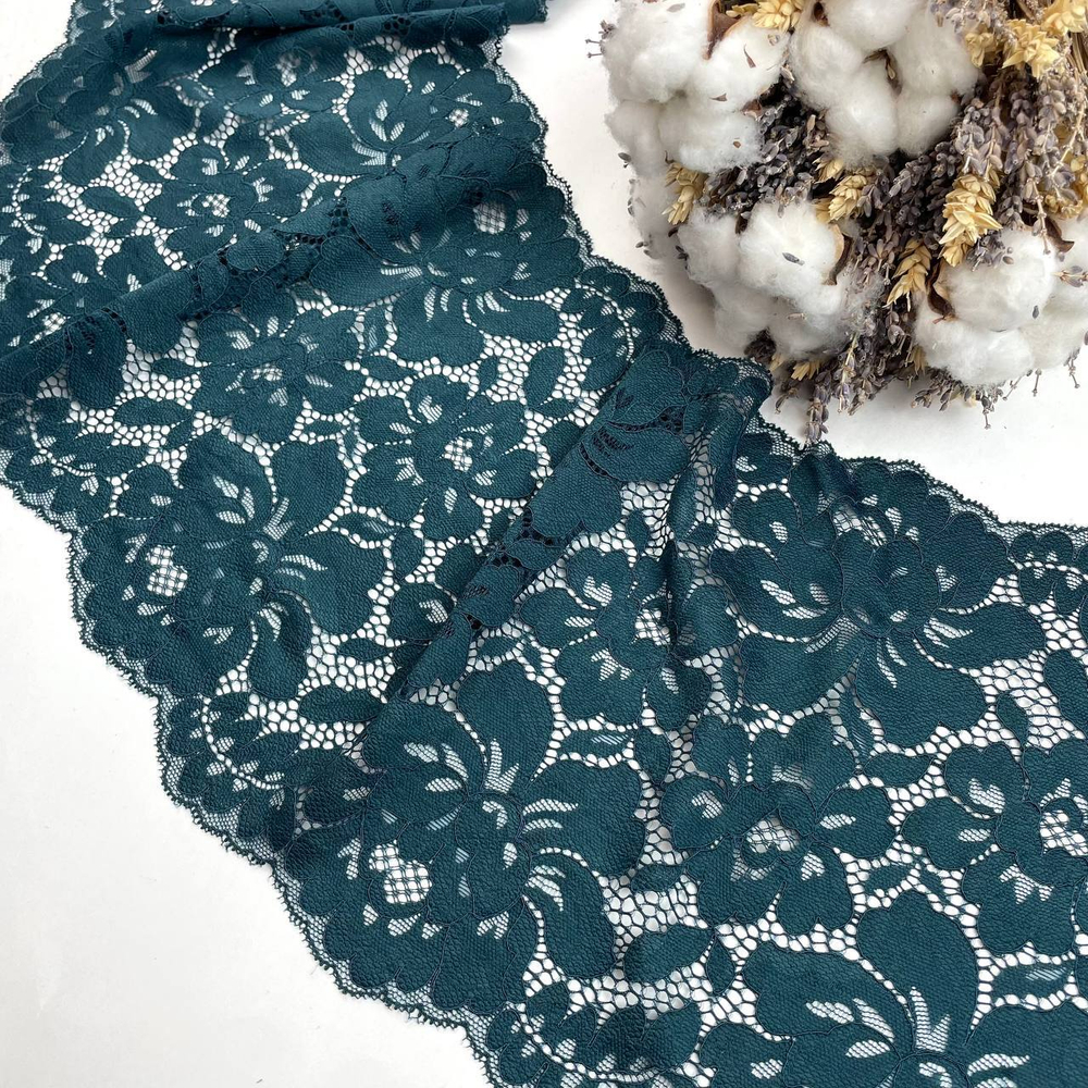 Кружево эластичное сосна 23 см, цв. 1994