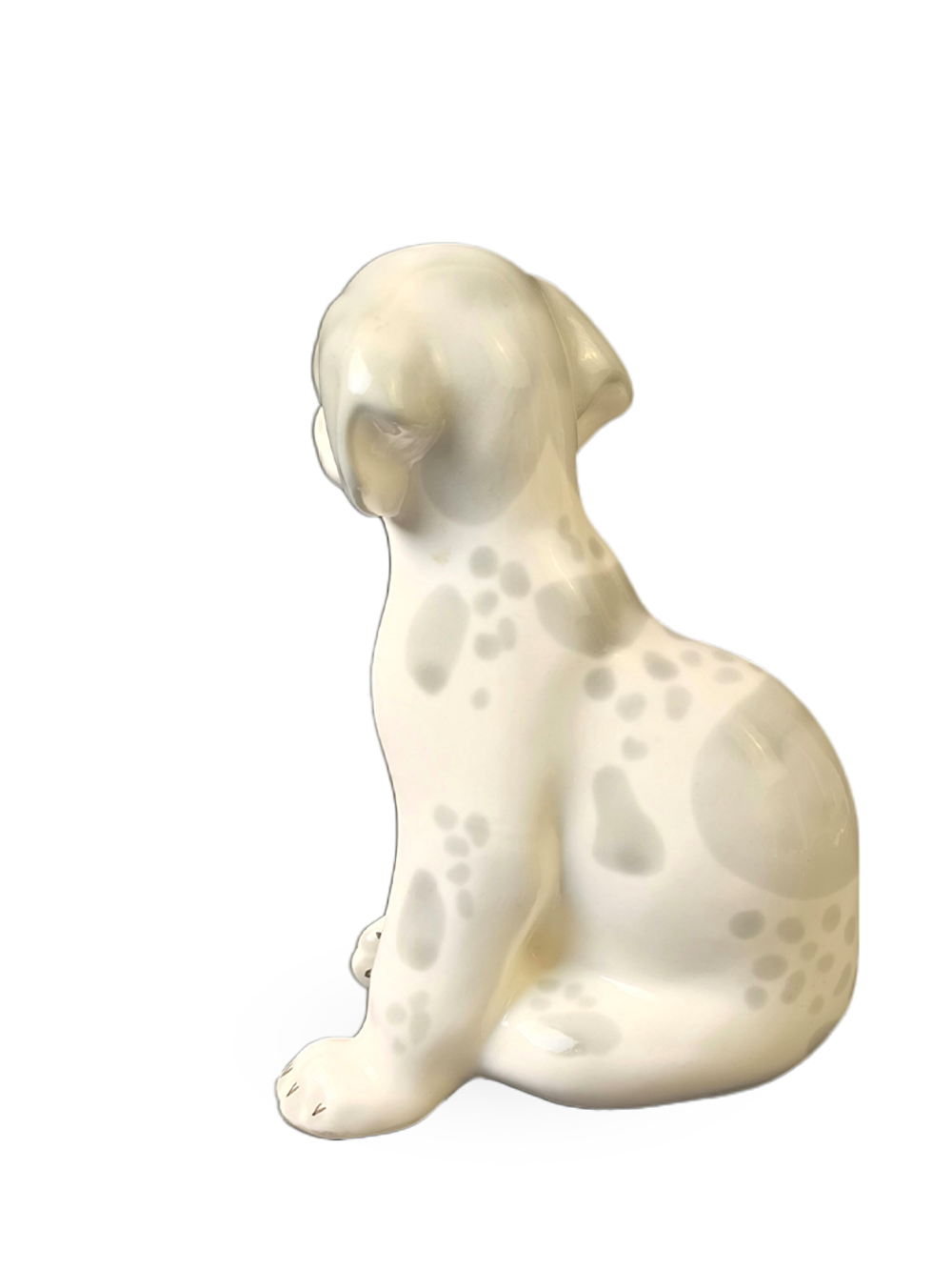 Фарфоровая статуэтка "Щенок мраморного дога" ЛФЗ