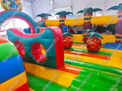 Коммерческий надувной батут Приключения динозавров