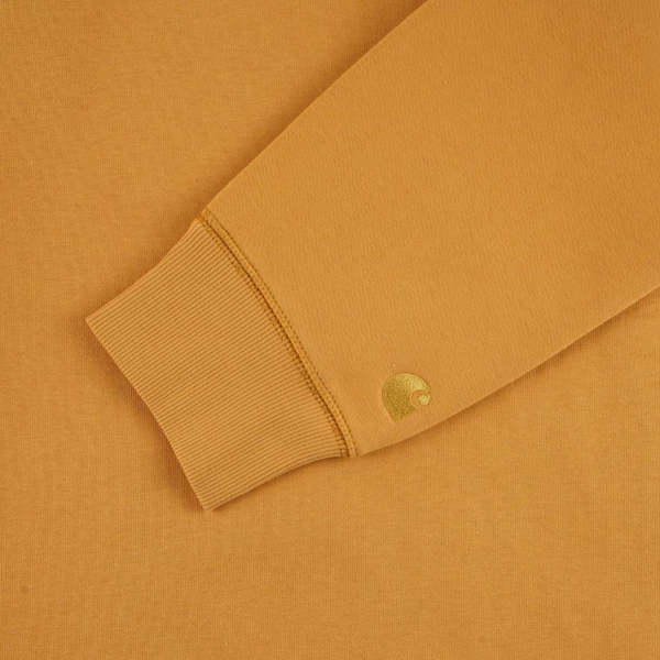 Толстовка мужская Carhartt WIP Chase 13 Oz артикул:I026383_yellow - купить в магазине Дайс