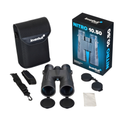 Бинокль Levenhuk Nitro 10x50 - Комплект поставки