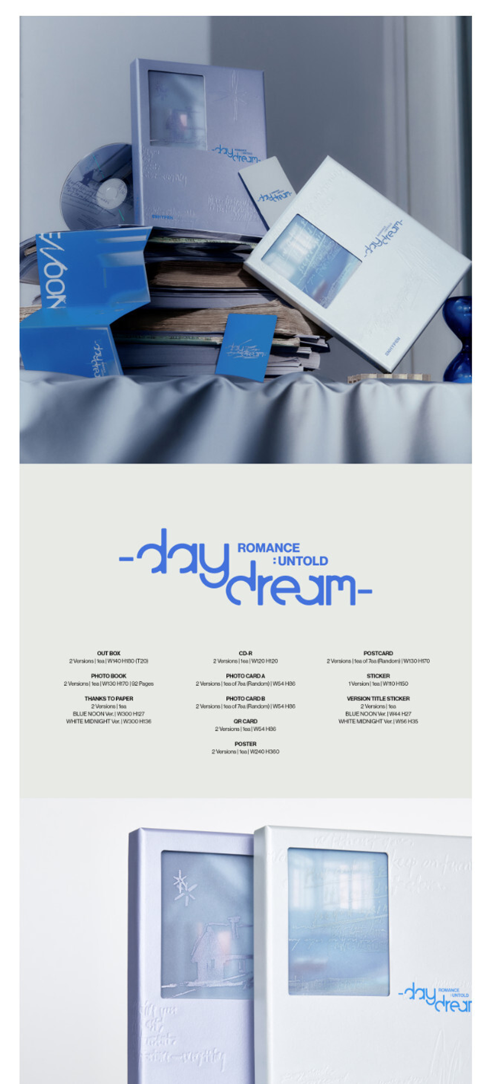 Альбом ENHYPEN - 2nd Album Repackage [ROMANCE : UNTOLD -daydream-]