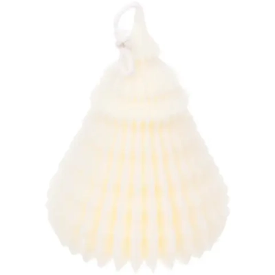 Свеча «Лесная красавица» 11*7 см (120 гр), Белый (упаковка 8*8*14,5 см)