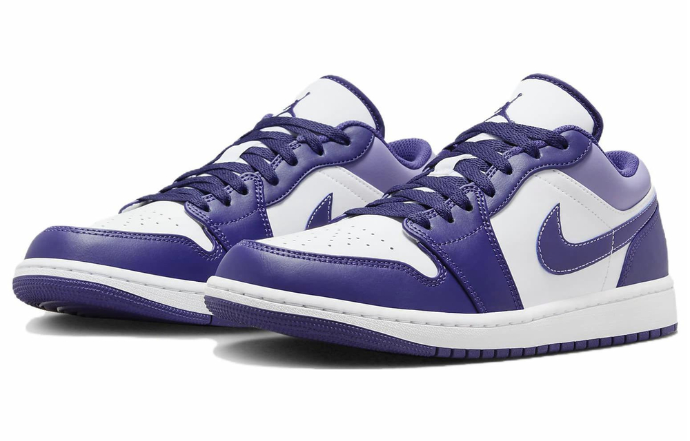 Кроссовки Jordan Air Jordan 1 Low Covered In Purple Tones