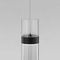 Подвесной светодиодный светильник Eurosvet Lumen 50244/1 Led черный/прозрачный