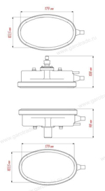 Вулканизатор для ремонта шин грузовых автомобилей Эльф-П