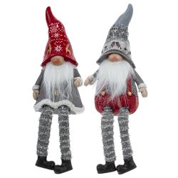 GAEM Фигурка декоративная "Гном", L10,5 W8 H30/17 см, 2в.