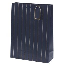 GAEM Пакет подарочный L (бумага 210г/м2, блок 12шт), L31 W12 H42 см, 9в.