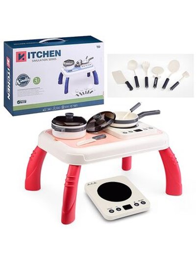 Набор игровой посуды со столом (YY-144)