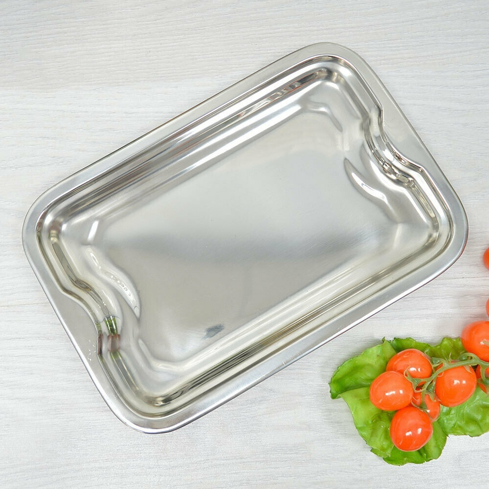 Поднос 33*22см нерж HE2418-33