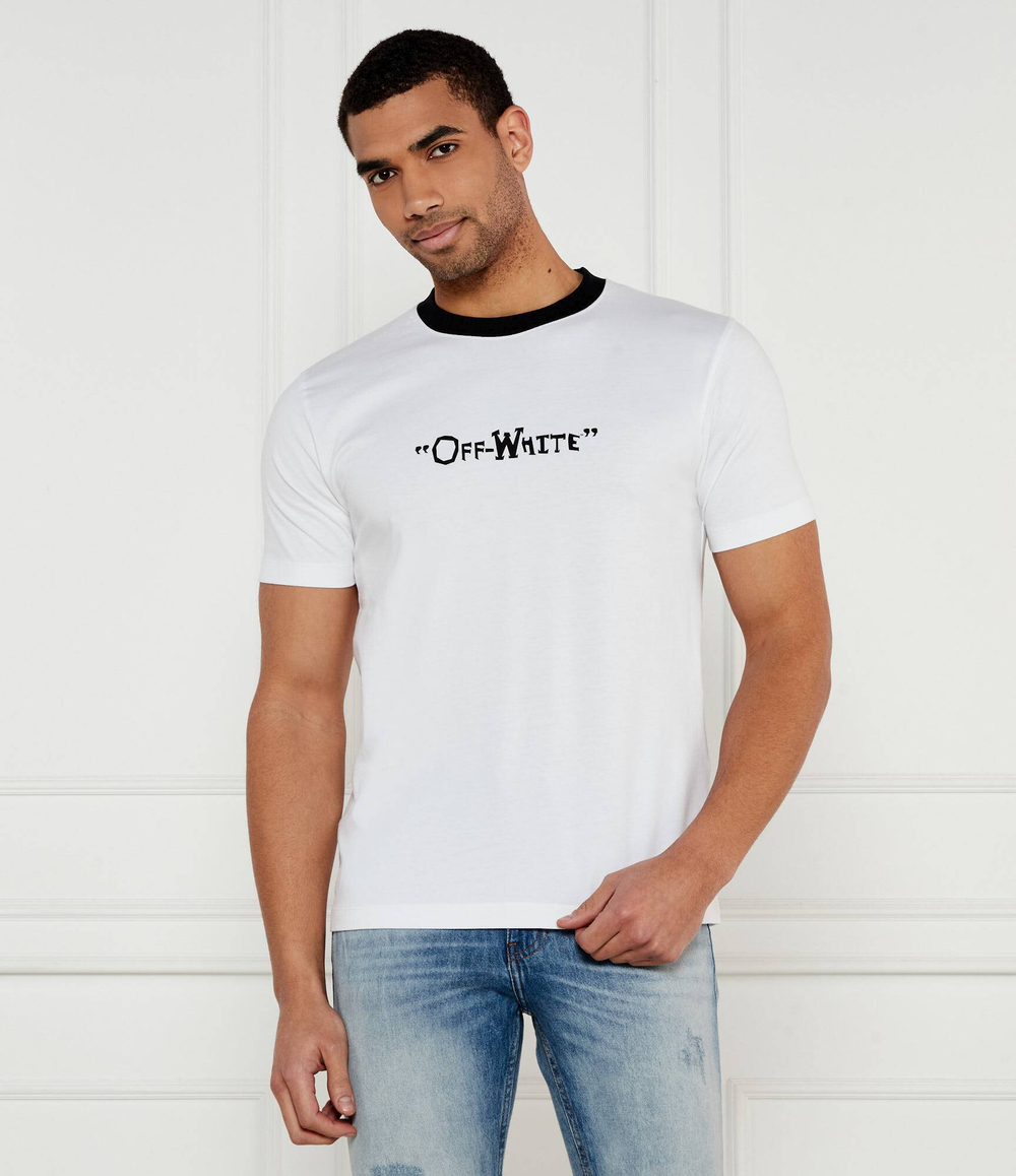 Футболка OFF-WHITE - белый(OMAA027S 25JER009)