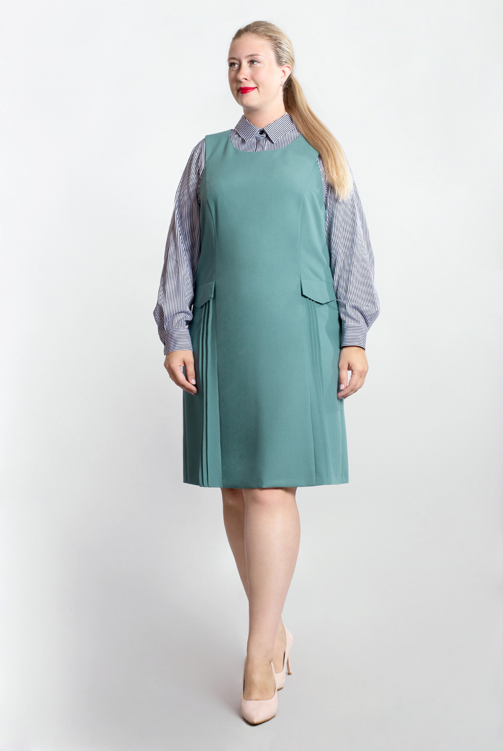 Сарафан женский 3730зп, Полынь #34П083730зп