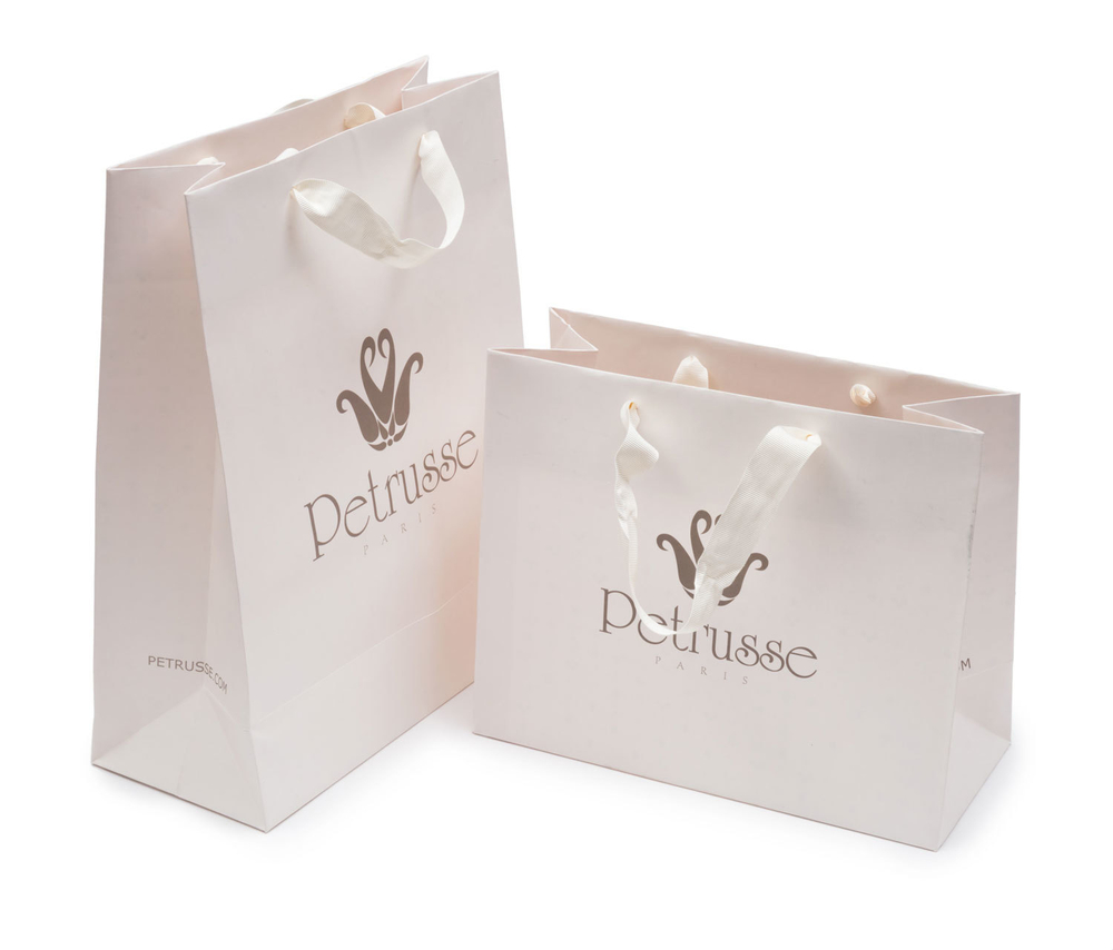 Пакет бумажный с ручками 45х45х15 Petrusse Bag