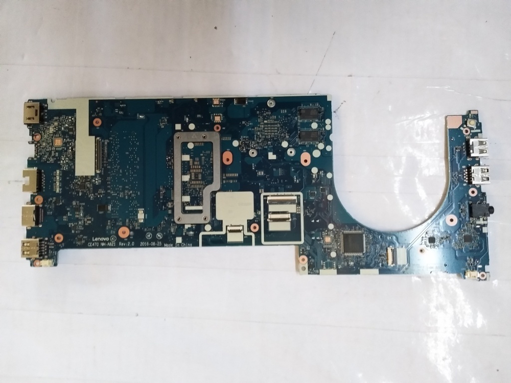 Материнская плата для ноутбука Lenovo ThinkPad E470 NM-A821 Intel Core i5 7200U GeForce 940MX Kabylake NOK N-TPM (01EN252), оригинал