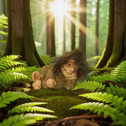 Статуэтка норвежский тролль