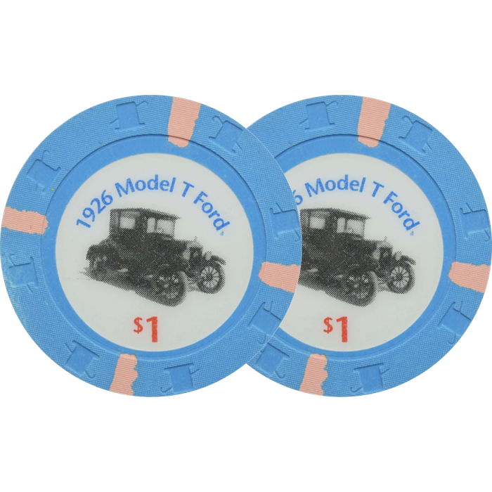 Paulson Vintage Cars $1 Chip