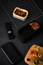 Форма для выпечки под ланч-бокс mb original серая+черная