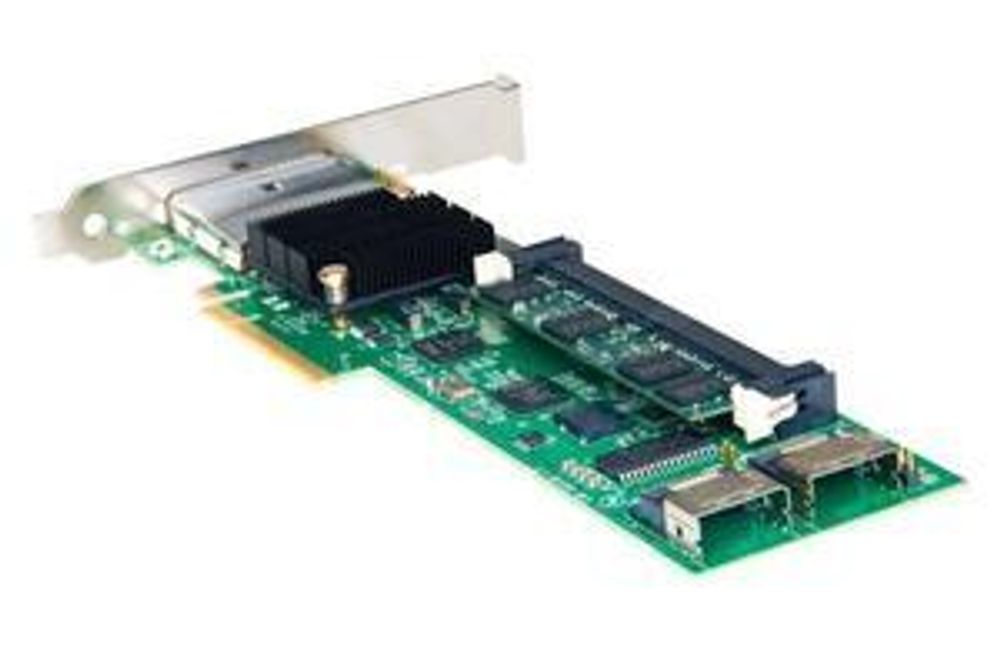 Контроллер Intel RAID Controller PCI-Ex8, SAS/SATA 3Gb/s RAID 0/1/5/6/10/50/60, 8-Channel, 512Mb SRCSASJV