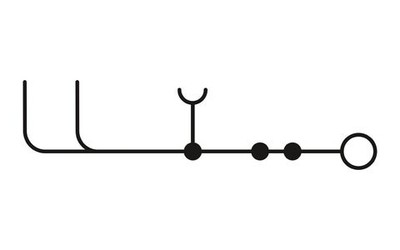 3070435 - VBSTB 4-FS (6-2,8-0,8) - Проходные клеммы