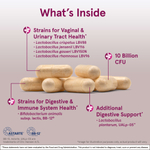 Jarrow Formulas, Vegan Fem Dophilus, улучшенный продукт, 10 млрд КОЕ (250 мг), 30 растительных капсул