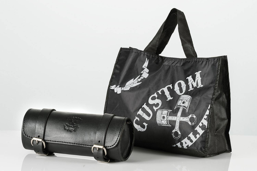 Сумка передняя &amp;quot;Кастом&amp;quot; кожаная