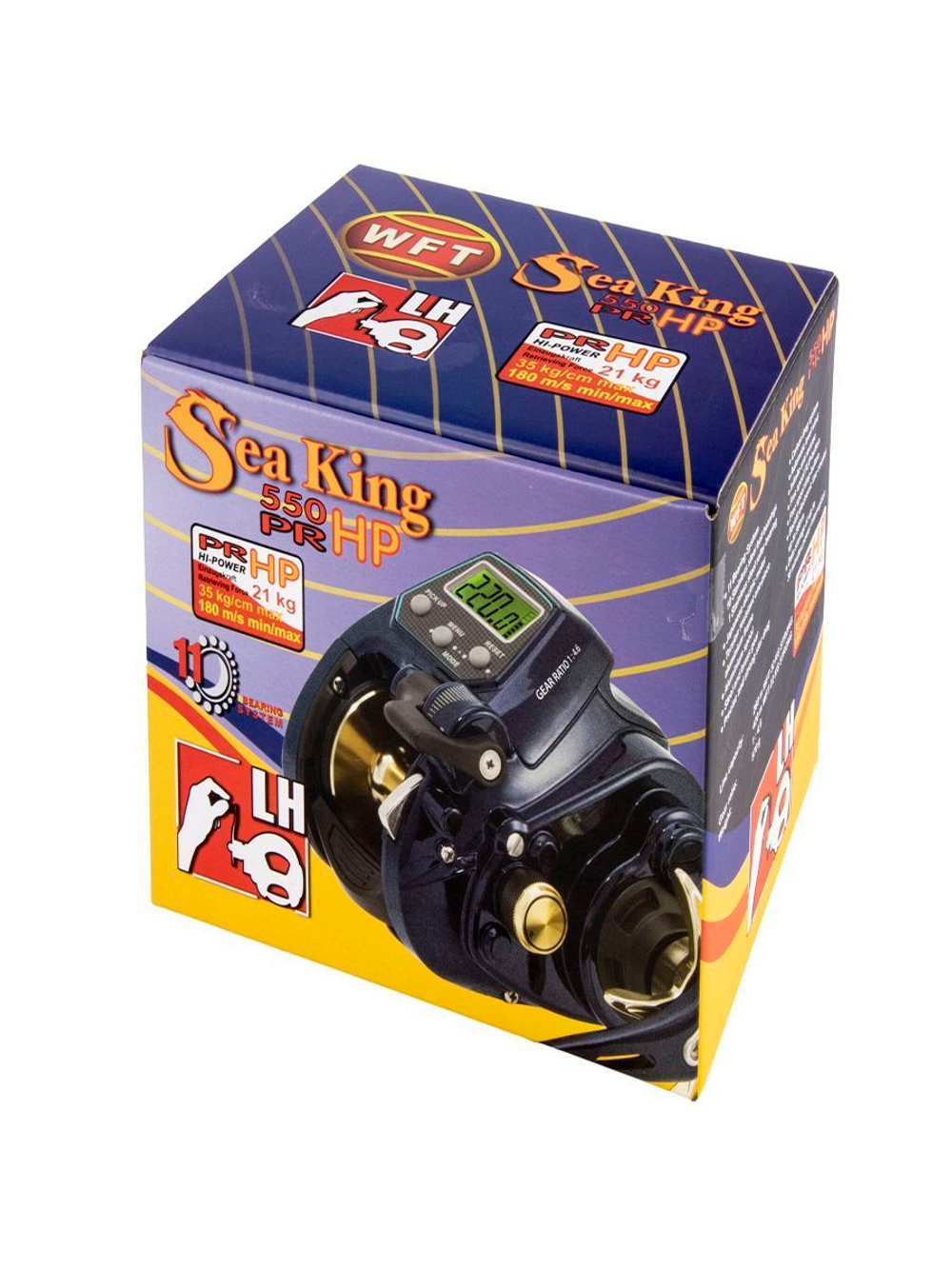 Катушка мультипликаторная WFT Sea King 550PR HP LH