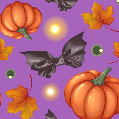 Тыквы и бантик