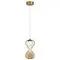 5093/4L PENDANT ODL25 415 античн.бронза/прозрачн./янтарный градиент/металл/стекло Подвес LED 4W 4000K 388Лм GLESSI