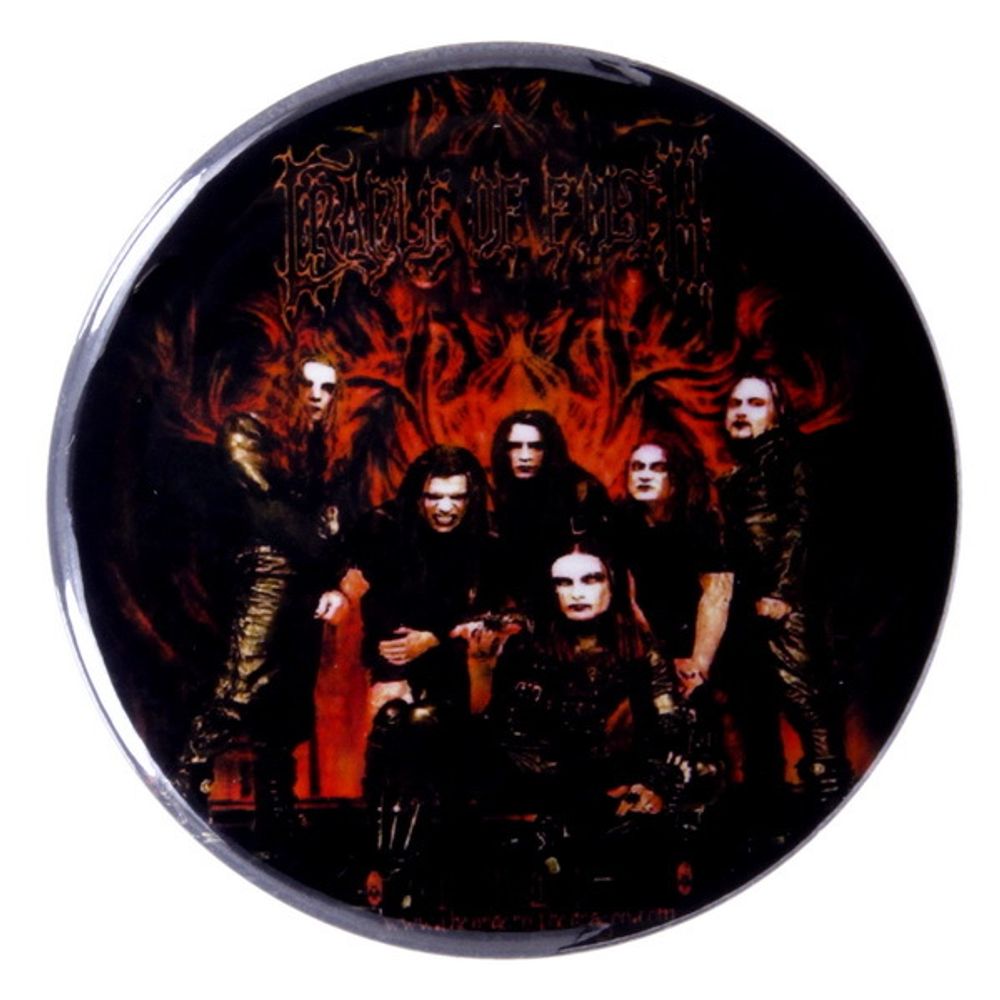 Значок Cradle of Filth ( в ассортименте )