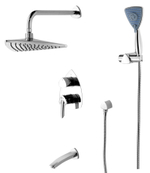 Серия MARS. Смеситель для ванны и душа встраиваемый – LM3522C