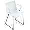 Стул с подлокотниками FX белый