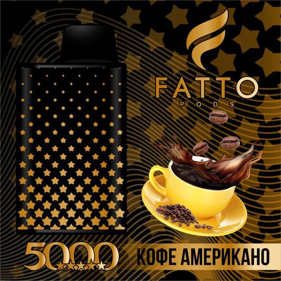 FATTO PODS 5 STAR - Coffee &quot;Americano&quot; (2% nic)