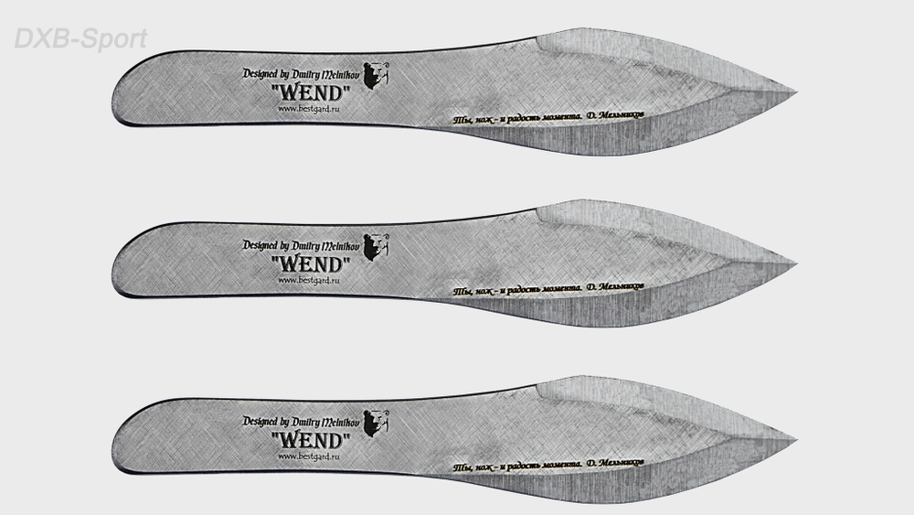 Throwing Knives Set «Wend» (3 knives)