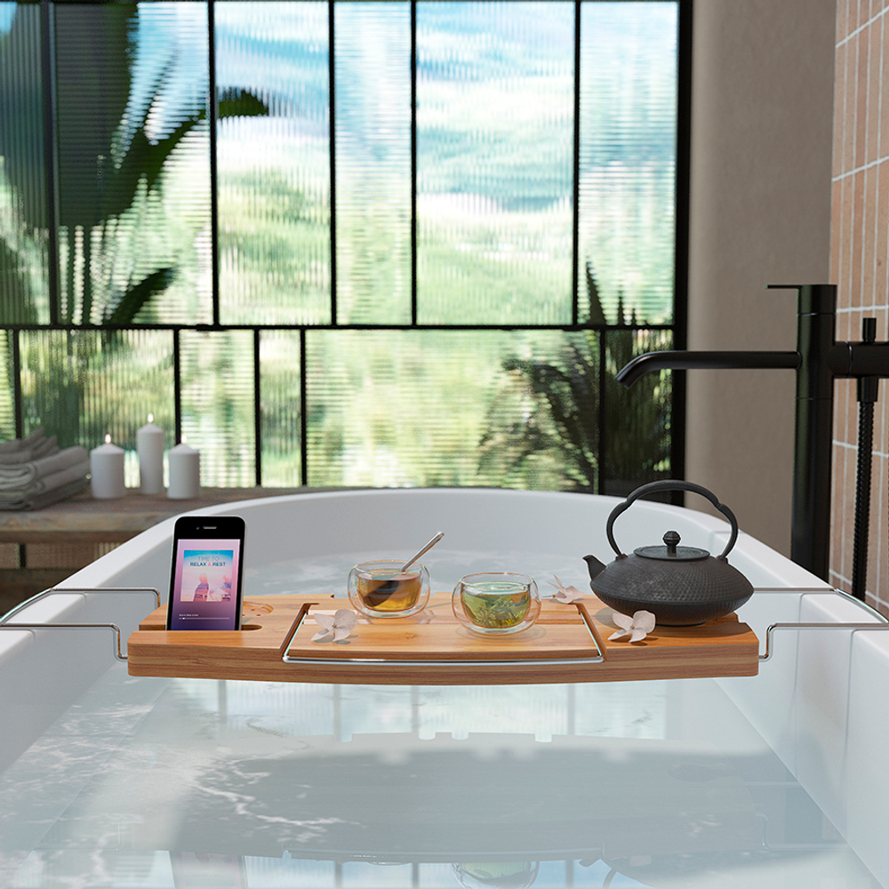 Полка для ванной kine, бамбук