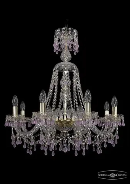 Подвесная люстра Bohemia Ivele 1410/8/240/XL-74/G/V7010