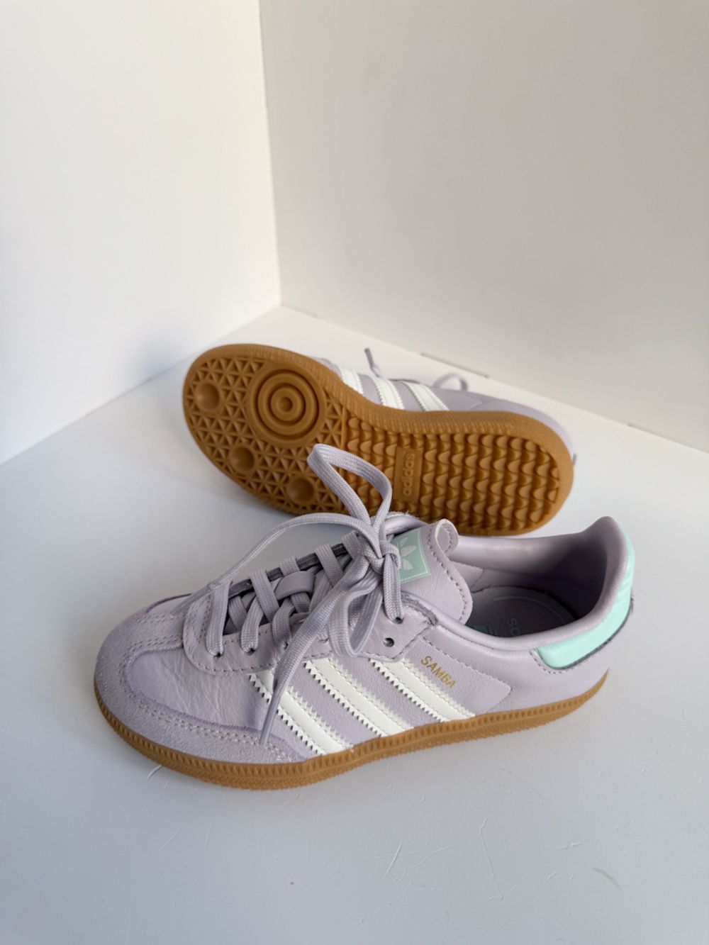 Новые комбинированные кроссовки Adidas Samba, 28