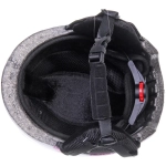 Шлем защитный для зимних видов спорта MS-86 Magenta Flower, размер M (55-58)