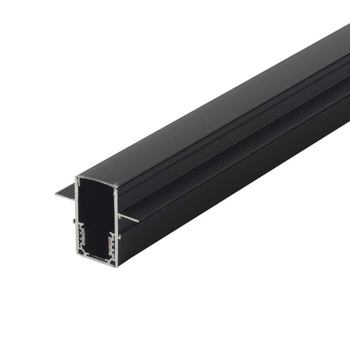 Шинопровод встраиваемый магнитный для ГКЛ12,5 мм Crystal Lux CLT 0.123 02 L2000 BL
