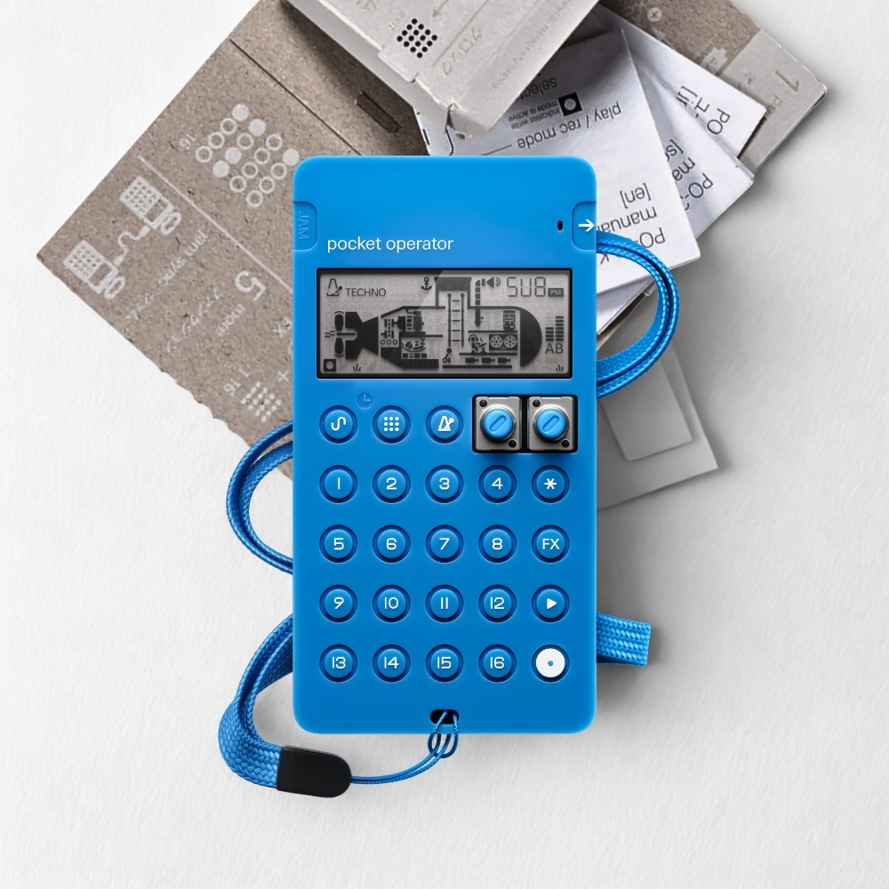 Teenage Engineering PO-14 + CA-X Pro (Синий)