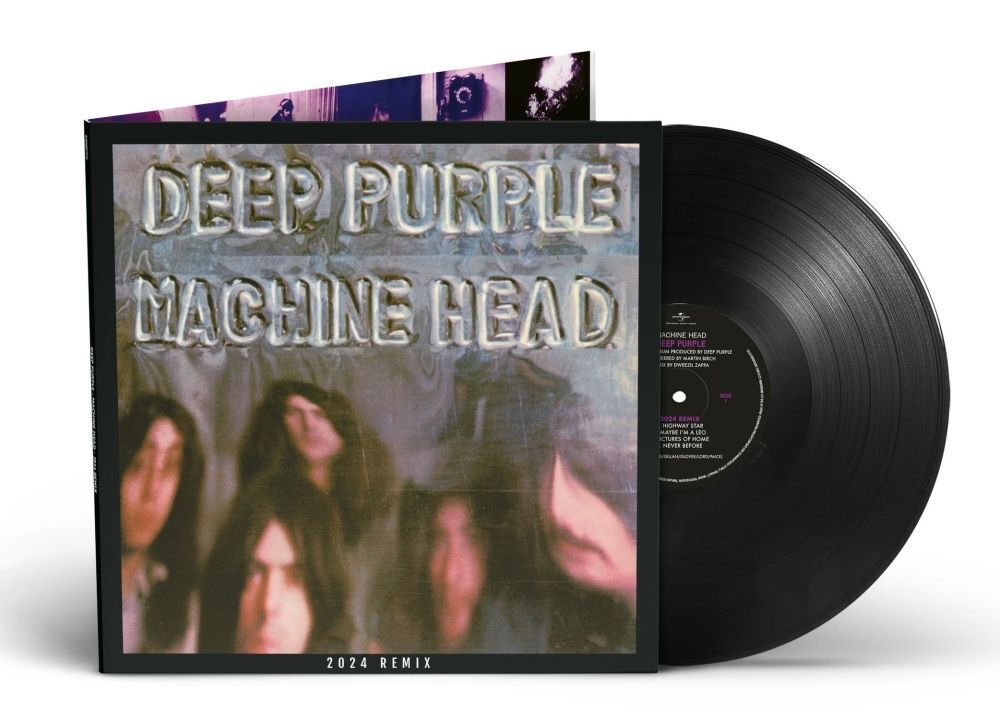 Deep Purple. Machine Head (LP, 2024 Dweezil Zappa Remix) Новая запечатанная виниловая пластинка