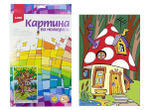 Картина по номерам 20*28,5см "Домик гномика" (Lori)