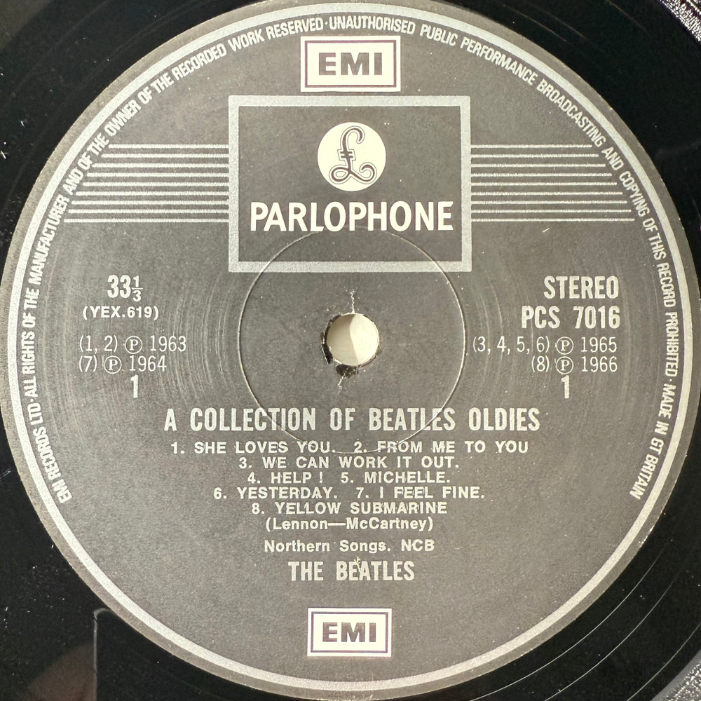 The Beatles ‎– A Collection Of Beatles Oldies (Англия 1980г.)