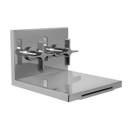 Дизайнерский смеситель-каскад Ritmonio Waterblade настенный H0BA1013H1CRL